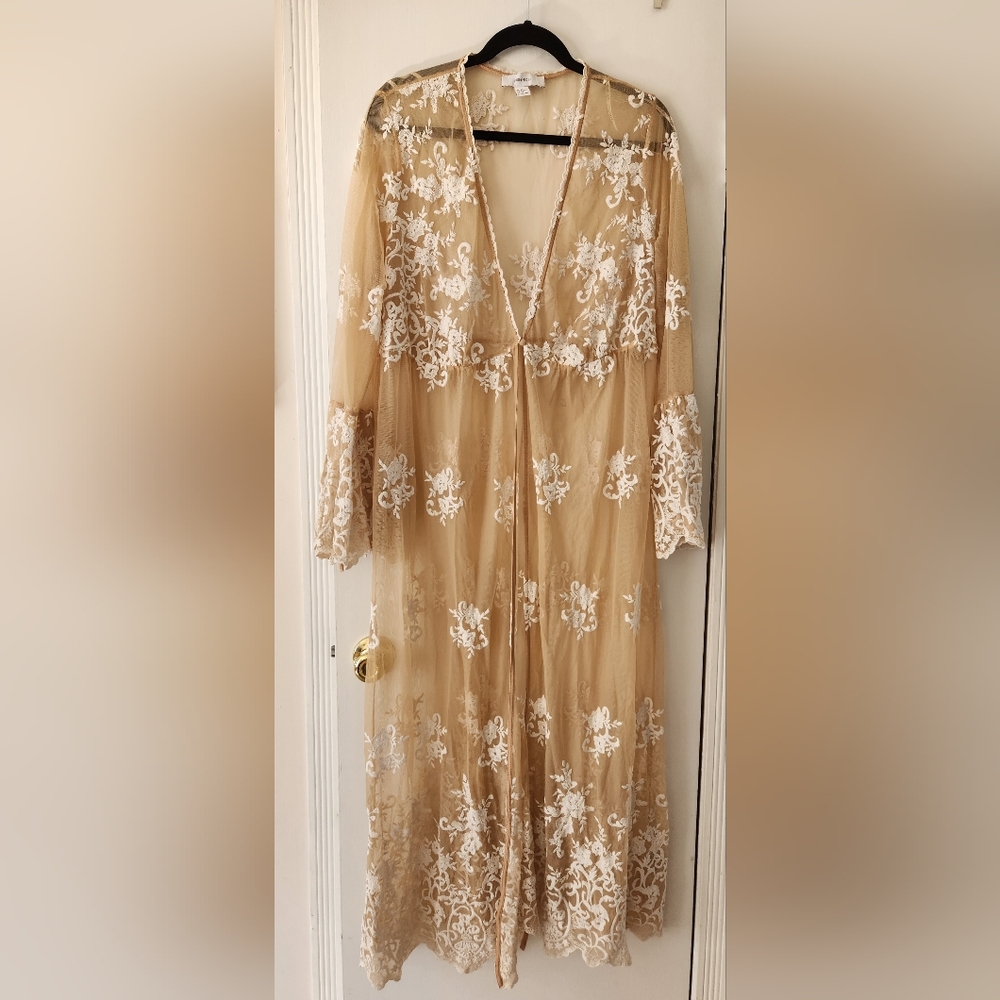 FOREVER 21+ 2X Camel color robe